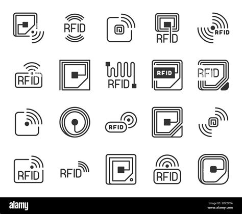 rfid chip symbol|how are rfid tags made.